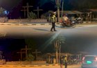 Malam-Hari-Tetap-Siaga,-Satlantas-Polres-Sabu-Raijua-Hadir-Jaga-Kelancaran-Lalu-Lintas