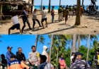 Bhabinkamtibmas-Bersama-Warga-Bantu-Evakuasi-Kapal-Ikan-Tenggelam-di-Pantai-Kebila