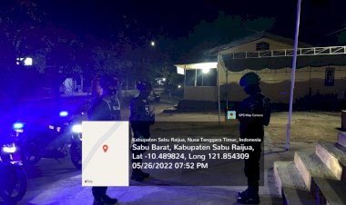 Sat-Samapta-Polres-Sabu-Raijua-Rutin-melakukan-Patroli-Malam