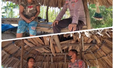 Bhabinkamtibmas-Polsek-Hawu-Mehara-rutin-melakukan-sambang-ke-masyarakat