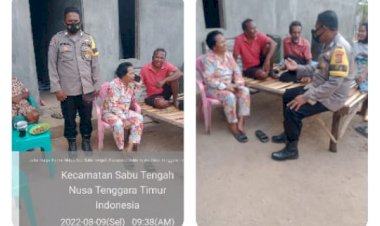 mengedukasi-Masyarakat-yang-belum-divaksin,-Bhabinkamtibmas-Polsek-Sabu-Timur-rutin-melakukan-sambang-ke-masyarakat