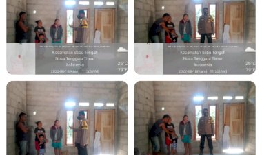 mengedukasi-Masyarakat-yang-belum-divaksin,-Bhabinkamtibmas-Polsek-Sabu-Timur-rutin-melakukan-sambang-ke-masyarakat