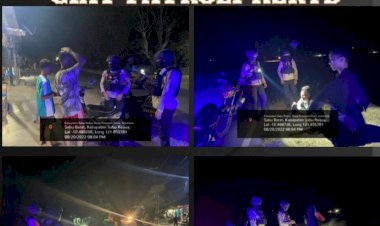 Ciptakan-Kamtibmas-di-malam-hari,-Sat-Samapta-Polres-Sabu-Raijua-lakukan-Patroli-Malam