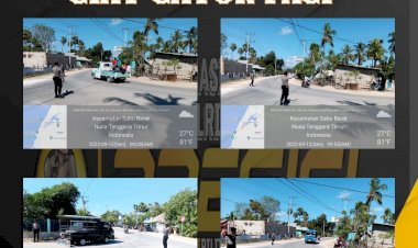 Sat-Samapta-Polres-Sabu-Raijua-laksanakan-pengaturan-berlalu-lintas-di-pagi-hari