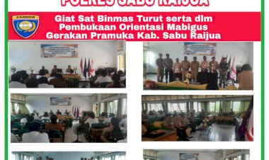 Binmas-Polres-Sabu-Raijua-beri-dukungan-pada-Kursus-Orientasi-Singkat-Majelis-Pembina-Gugus-Depan-Gerakan-Pramuka