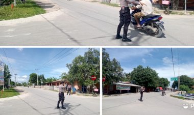 Sat-Samapta-Res-Sarai-rutin-laksanakan-Gatur-Pagi