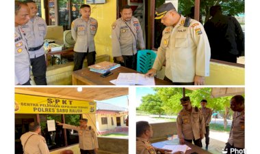 Kapolres-Sabu-Raijua-Sidak-Pelayanan-SPKT-Polres-Sabu-Raijua
