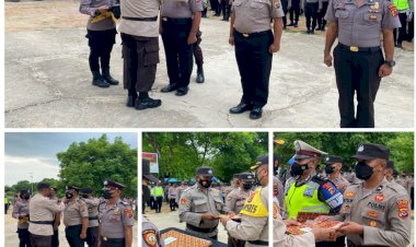 Kapolres-Sabu-Raijua-Pimpin-Upacara-Korps-Raport-Kenaikan-Pangkat-Polri-Periode-1-Januari-2023