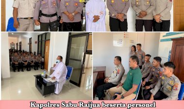 Polres-Sabu-Raijua-Laksanakan-Kegiatan-pembinaan-rohani-personel-Polres