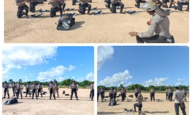 Anggota-Samapta-Polres-Sabu-Raijua-laksanakan-Kegiatan-Latihan-Dalmas