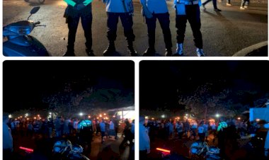 Kapolres-Sarai-Turun-Langsung-Pimpin-Pengamanan-Perayaan-Paskah-di-Kabupaten-Sarai