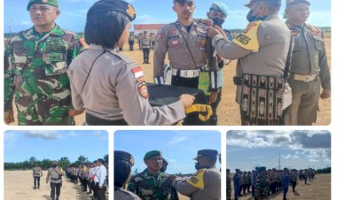 Kapolres-Sarai-Pimpin-Apel-gelar-pasukan-Operasi-Ketupat--Turangga-2023