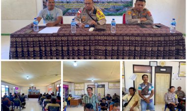 Jumat-Curhat,-Kapolres-Sarai-bersama-PJU-dengarkan-keluh-kesah-masyarakat-Desa-Roboaba