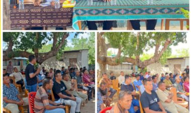 Giat-Rutin-Jum'at-Curhat,-kapolres-Sarai-bersama-PJU-dan-Bhabinkamtibmas-dengar-keluh-kesah-masyarakat-Desa-Menia