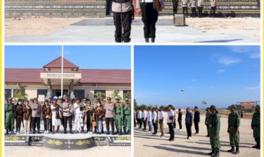 Kapolres-Sarai-Pimpin-Apel-Kasat-Kamling