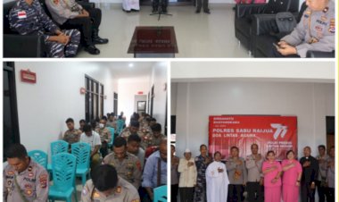 Jelang-Hari-Bhayangkara-Ke-77,-Kapolres-Sarai-Gelar-Doa-Lintas-Agama