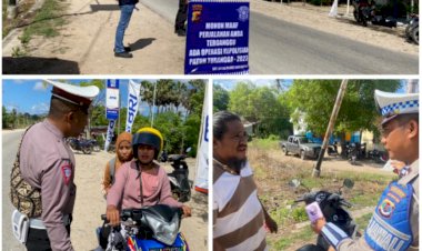 Polres-Sarai-Gelar-Operasi-Kepolisian-Patuh-Turangga-2023