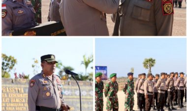 Kapolres-Sarai-Pimpin-Apel-Gelar-pasukan-Operasi-Zebra-Turangga-2023