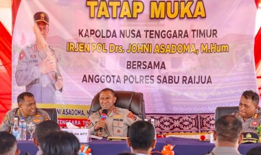 Tatap-Muka-Bersama-Anggota-Polres-Sarai,-Kapolda-NTT-:-Kita-Harus-Bangga-Menjadi-Anggota-Polri