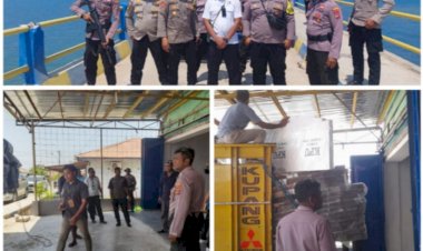 Anggota-Polres-Sarai-Laksanakan-pengamanan-Bilik-Kotak-Suara