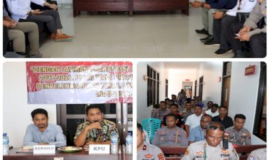 Sukseskan-Pemilu-2024,-Polres-Sarai-Menerima-Sosialisasi-Dari-KPU-dan-Bawaslu-Kabupaten-Sarai