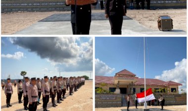 Polres-Sarai-Gelar-Upacara-Peringatan-Hari-Pahlawan