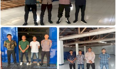 Polres-Sarai-laksanakan-pengamanan-gedung-logistik-KPU