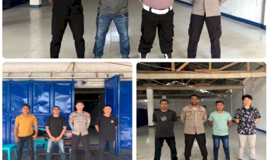 Sukseskan-Pemilu-2024,-Polres-Sarai-laksanakan-Pengamanan-di-Logistik-KPU