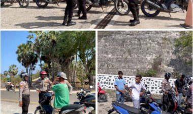 Sat-Samapta-Unit-Dalmas-Polres-Sabu-Raijua-Melakukan-Giat-Patroli-Siang-di-wilayah-hukum-Polres-Sabu-Raijua