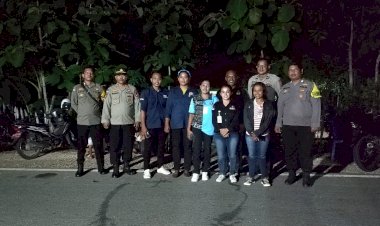 Pengamanan-Kampanye-Pemilu-Tahun-2024-Dapil-1-Kecamatan-Sabu-Barat-Dipimpin-langsung-Oleh-Kapolsek-sabu-Barat