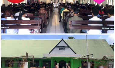 Anggota-Polres-Sarai-Melaksanakan-Kegiatan-Pengamanan-Perayaann-Natal-Di-Gereja-Gereja