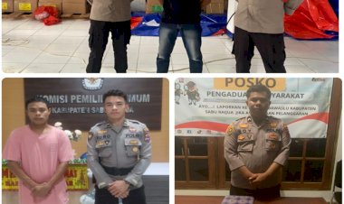 Menyukseskan-Pemilu-2024,-Polres-Sarai-laksanakan-pengamanan-di-Berbagai-tempat