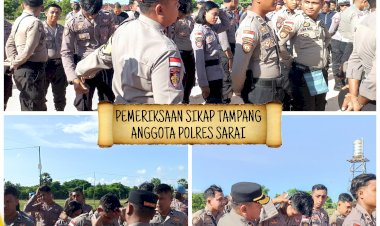 KEGIATAN-PEMERIKSAAN-SIKAP-TAMPANG-POLRES-SARAI