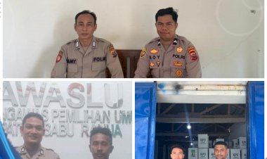 Menyukseskan-Pemilu-2024,-Polres-Sarai-laksanakan-pengamanan-di-Berbagai-tempat