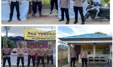 Jaga-Kamtibmas-di-Hari-Raya-Paskah,-Polres-Sarai-Laksanakan-operasi-semana-santa
