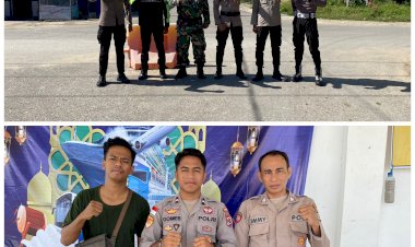 Operasi-Ketupat-Turangga-2024,-Polres-Sarai-Laksanakan-kegiatan-Pengamanan-Di-Pos-Pengamanan