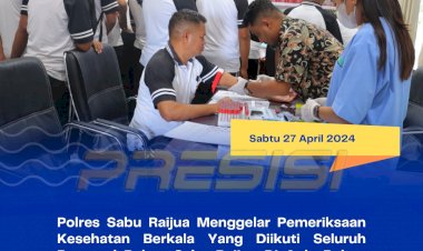 Personel-Polres-Sarai-Laksanakan-Kegiatan-Pemeriksaan-Kesehatan-Berkala