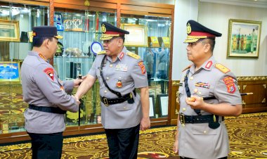 Kapolri-Lantik-Brigjen-Dwi-Irianto-Jadi-Kapolda-Sultra