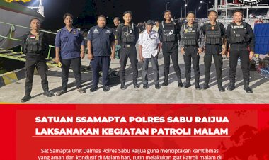 Satuan-Samapta-Polres-Sabu-Raijua -laksanakan-patroli-malam 