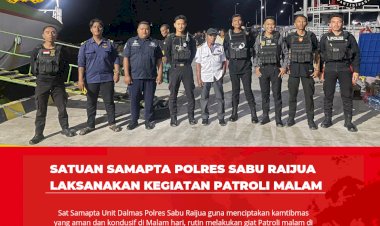 Satuan-Samapta-Polres-Sabu-Raijua -laksanakan-patroli-malam 