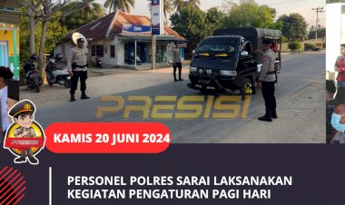 Personel-Polres-Sarai-Laksanakan-Kegiatan-Pengaturan-Pagi-Hari