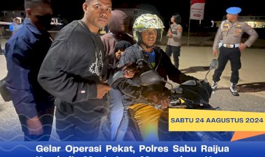 Gelar-Operasi-Pekat-Turangga-2024,Polres-Sarai-Kembali-Menjaring-Masyarakat-yang-Membawa-sajam
