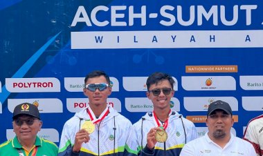 Denri-Maulidzar-Borong-Tiga-Emas-Lewat-Cabor-Dayung-Rowing-di-PON-XXI-Aceh-Sumut*
