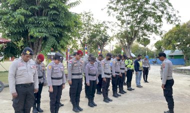 Wakapolsek-Sabu-Barat-Pimpin-pengamanan-Kampanye-Terbatas-di-Zona-1-Kec.-Sabu-Barat