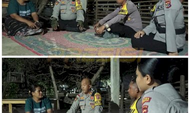 POLSEK-SABU-BARAT-LAKUKAN-KEGIATAN-HIMBAUAN-DAN-SAMBANG-KEPADA-MASYARAKAT