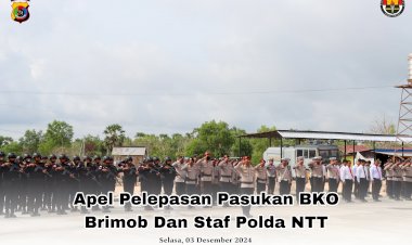 APEL-PELEPASAN-PASUKAN-BKO-BRIMOB-DAN-STAF-POLDA-NTT