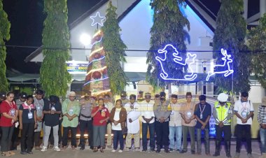 PENGAMANAN-KEGIATAN-PARADE-CHRISTMAS-(PAWAI-KENDARAAN)-JEMAAT-GEREJA-YERUEL-SEBA-KOTA