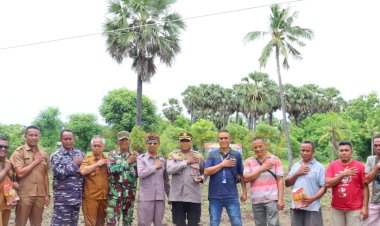 SWASEMBADA-PANGAN-2025,KAPOLRES-SABU-RAIJUA-PIMPIN-PENANAMAN-JAGUNG-SERENTAK-DI-WILAYAH-SABU-RAIJUA