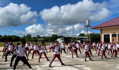 Anggota-Polres-Sabu-Raijua-Laksanakan-Latihan-Bela-Diri-Polri