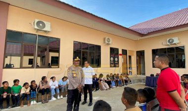 TERIMA-KUNJUNGAN-ANAK-ANAK-PUSAT-PENGEMBANGAN-ANAK-RUBA-MURI-LOBOADJU,-KAPOLRES-SARAI-TANAMKAN-NILAI-KEDISIPLINAN-DAN-PENGETAHUAN-HUKUM-SEJAK-DINI 